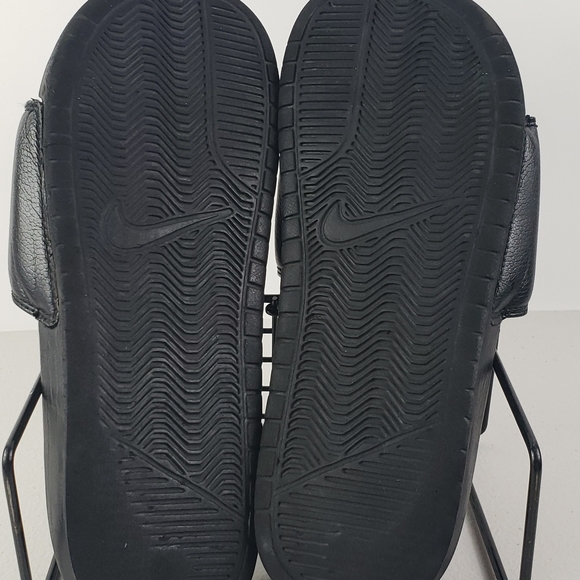 Nike Men's Slice Sandals black white Sz 8 - Picture 10 of 12